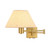 Katerini Brass Swing Arm Wall Light with Switch and Port