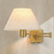 Katerini Brass Swing Arm Wall Light with Switch and Port-2