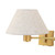 Katerini Brass Swing Arm Wall Light with Switch and Port-9