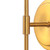 Krestena Brass Wall Light with Switch and Port-4