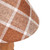 Kythnos Brown Faceted Wooden Table Lamp - Plaid Shade-10