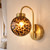 Liro Rechargeable Brass 3CCT LED Touch Wall Light - Amber-1