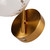 Liro Rechargeable Brass 3CCT LED Touch Wall Light - Clear-9