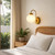 Liro Rechargeable Brass 3CCT LED Touch Wall Light - Opal-2