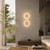 Macedonia Concrete Feature Disc LED Wall Light-2