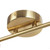 Psychiko 4 Light Brass Bar Ceiling Light - Multicolour-6