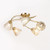 Psychiko 5 Light Brass Close to Ceiling Light - Champagne-2