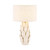 Soufli Glazed Leaf Ceramic Table Lamp