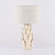 Soufli Glazed Leaf Ceramic Table Lamp-4