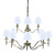 Stanford 12 Light Polished Nickel Chandelier