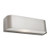 Benson Frost Glass Wall Light - Satin Chrome