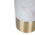 Compostela White Marble Table Lamp - Black Shade-3
