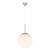 Bailey Nickel Opal Glass Ball Pendant Light-2