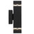 Zara Rectangular Up Down Outdoor Wall Light