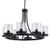 Gem Round 5 Light Pendant Chandelier - Large