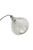 Lustre Glass Teardrop Stone Effect Pendant Light - Clear Detail