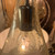 Lustre Glass Teardrop Stone Effect Pendant Light - Clear