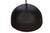 Noir Medium Black Label Gold Pendant Light Top