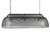 River Long Linear Zinc Pendant Light