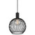 Small - Aver Round Black Pendant Light