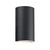 Rold Black Round Outdoor Wall Light