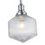 efferson Clear Glass Rod Pendant Light - Chrome-Small-3
