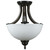 Houston 2 Light Bronze Close to Ceiling Light
