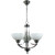 Houston 3 Light Chrome Pendant Chandelier