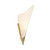 Vinci Polished Brass Frosted Glass Wall Sconce-1