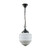 Senator Matt Opal Glass Single Chain Pendant - Chrome-1