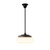 Senator Matt Opal Glass Rod Pendant Light - Patina-7