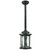 Argyle Exterior Antique Black Rod Pendant Light