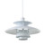 Three Shade White Classic Mid-Century Modern Pendant Light 