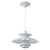 Three Shade White Classic Mid-Century Modern Pendant Light