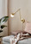 Contina Long Arm Brass Adjustable Wall Light