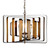 Braxton 4 Light Spinning Brass Pendant Light