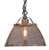 Sorrento Brown Rustic Pendant Light - Large 