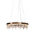 Margaret Ring Glass Bronze Pendant Light