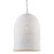 Toucans White Rattan Basket Pendant Light