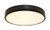 Obi LED Close to Ceiling Light - Small Black