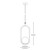 Ada Matt Black Glass Ball Pendant Light-5