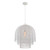 Payton 3 Tier White Wire Mesh Pendant Light