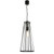 Zerra 1 Light Black Pendant Light