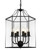 Arcadia Black 6 Light Pendant