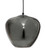 Selena 1 Light Black Bell Pendant Light - Small
