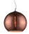 Jazz Round Glass Copper Pendant Light -Medium