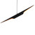 Long Pipe Black Gold Minimalist Industrial Pendant Light-14