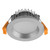 Deco 8W Round Recessed 3CCT LED Downlight Kit - Aluminum