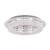 Principe Chrome Crystal Close to Ceiling Ring Light - Small