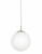Rondo Round Opal Glass Pendant Light